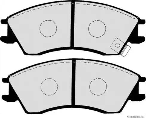 Spidan 31794 - Brake Pad Set, disc brake www.autospares.lv