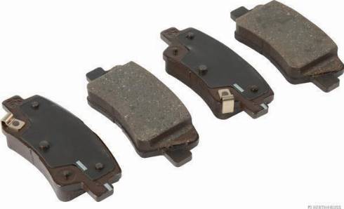 Herth+Buss Jakoparts J3610320 - Brake Pad Set, disc brake www.autospares.lv