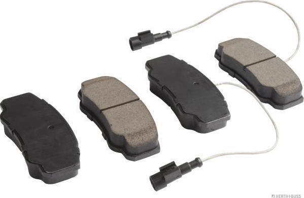 Herth+Buss Jakoparts J3611004 - Brake Pad Set, disc brake www.autospares.lv