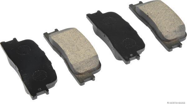 Herth+Buss Jakoparts J3612024 - Brake Pad Set, disc brake www.autospares.lv