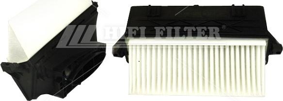 HIFI FILTER KA 5458 - Gaisa filtrs www.autospares.lv