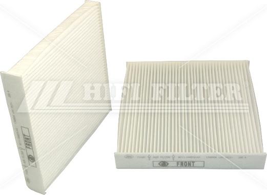 HIFI FILTER SC 8168 - Filtrs, Salona telpas gaiss www.autospares.lv