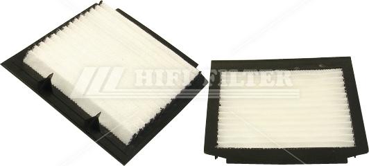 HIFI FILTER SC 6018 - Filtrs, Salona telpas gaiss www.autospares.lv