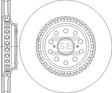 Hi-Q SD4656 - Bremžu diski autospares.lv