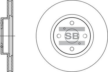 Hi-Q SD4617 - Bremžu diski www.autospares.lv