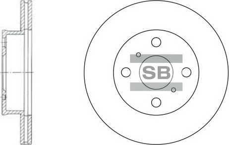 Hi-Q SD4009 - Bremžu diski autospares.lv