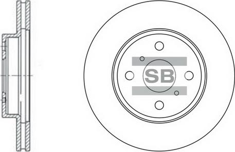 Hi-Q SD4003 - Bremžu diski www.autospares.lv