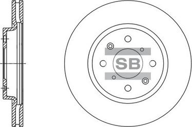 Hi-Q SD4804 - Bremžu diski autospares.lv