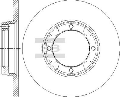 Hi-Q SD4339 - Bremžu diski www.autospares.lv