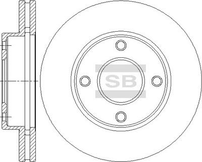 Hi-Q SD4266 - Bremžu diski autospares.lv