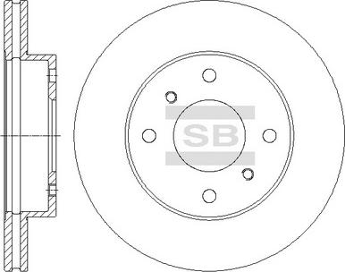 Hi-Q SD4225 - Bremžu diski autospares.lv