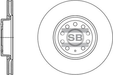 Hi-Q SD5409 - Bremžu diski autospares.lv