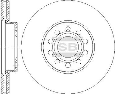 Hi-Q SD5405 - Bremžu diski autospares.lv