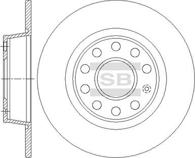 Hi-Q SD5411 - Bremžu diski www.autospares.lv