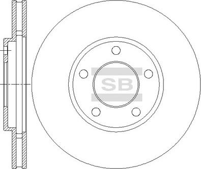 Hi-Q SD5524 - Bremžu diski autospares.lv