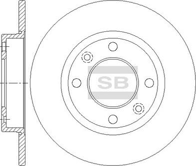 Hi-Q SD5008 - Brake Disc www.autospares.lv