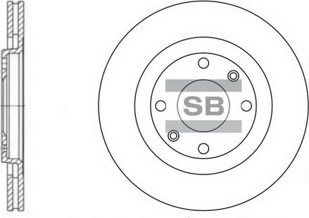 Hi-Q SD5002 - Тормозной диск www.autospares.lv