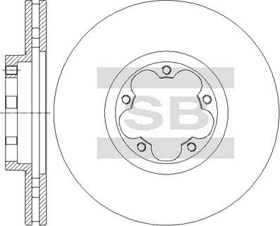 Hi-Q SD5312 - Bremžu diski www.autospares.lv