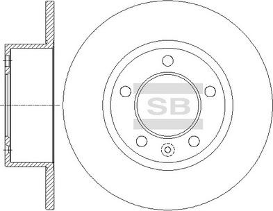 Hi-Q SD3075 - Bremžu diski autospares.lv