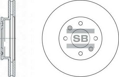 Hi-Q SD2028 - Bremžu diski www.autospares.lv