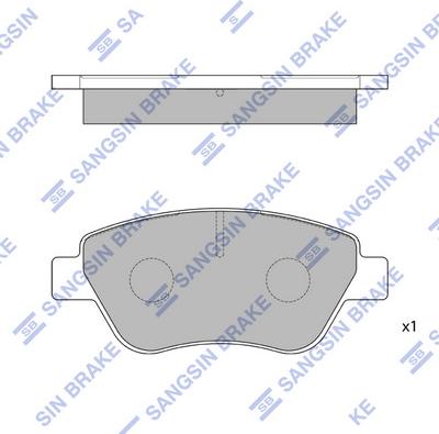 Remy RAP1139 - Тормозные колодки, дисковые, комплект www.autospares.lv