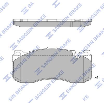 Hi-Q SP1791 - Bremžu uzliku kompl., Disku bremzes www.autospares.lv