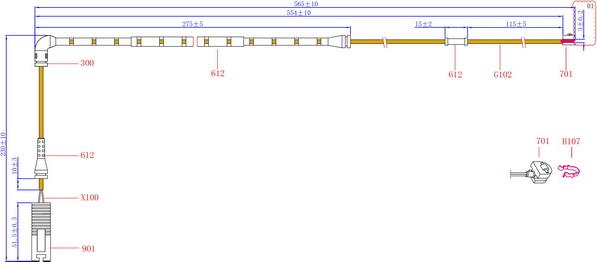 Hi-Q SWS1121 - Warning Contact, brake pad wear www.autospares.lv