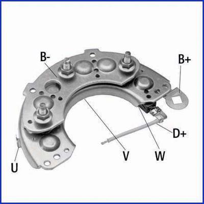 Hitachi 139610 - Выпрямитель, диодный мост, генератор www.autospares.lv