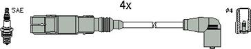 Hitachi 134793 - Augstsprieguma vadu komplekts www.autospares.lv