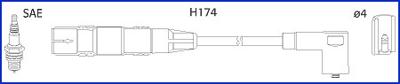 Hitachi 134714 - Augstsprieguma vadu komplekts www.autospares.lv