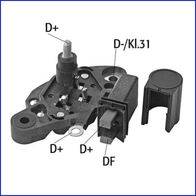 Hitachi 130699 - Ģeneratora sprieguma regulators www.autospares.lv