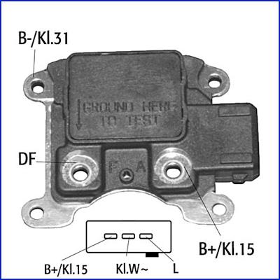 Hitachi 130040 - Ģeneratora sprieguma regulators www.autospares.lv