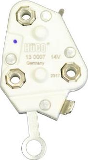 Hitachi 130007 - Ģeneratora sprieguma regulators www.autospares.lv