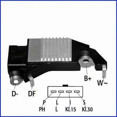 Hitachi 130013 - Ģeneratora sprieguma regulators www.autospares.lv