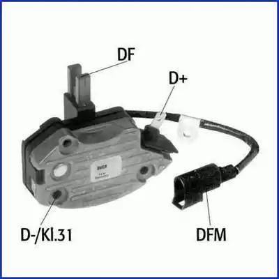 Hitachi 130824 - Ģeneratora sprieguma regulators autospares.lv