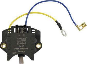 Hitachi 130346 - Ģeneratora sprieguma regulators www.autospares.lv