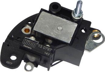 Hitachi 130797 - Ģeneratora sprieguma regulators www.autospares.lv