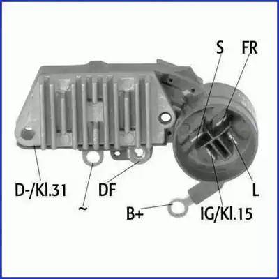 Hitachi 132941 - Ģeneratora sprieguma regulators autospares.lv