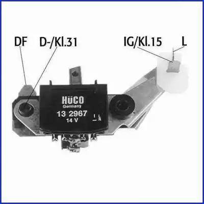 Hitachi 132967 - Ģeneratora sprieguma regulators autospares.lv