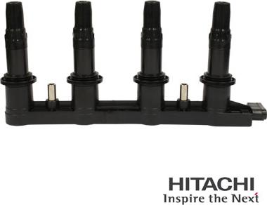 Hitachi 2504015 - Катушка зажигания www.autospares.lv