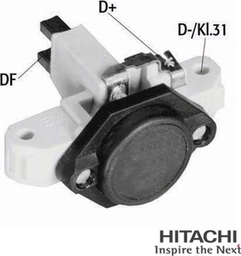 HITACHI 2500551 - Регулятор напряжения, генератор www.autospares.lv