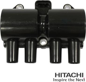 Hitachi 2508816 - Катушка зажигания www.autospares.lv