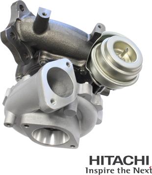 Hitachi 2508289 - Турбина, компрессор www.autospares.lv