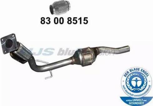 HJS 96 11 3015 - Катализатор www.autospares.lv