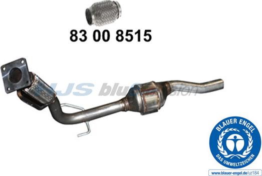 HJS 96 11 3222 - Катализатор www.autospares.lv