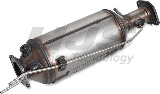 HJS 93 15 5023 - Сажевый / частичный фильтр, система выхлопа ОГ www.autospares.lv