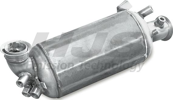 HJS 93 11 5023 - Nosēdumu / Daļiņu filtrs, Izplūdes gāzu sistēma www.autospares.lv