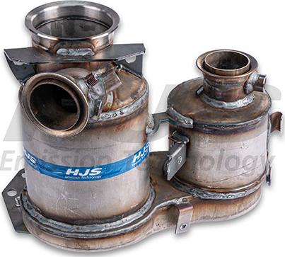 HJS 93 11 5254 - Nosēdumu / Daļiņu filtrs, Izplūdes gāzu sistēma autospares.lv