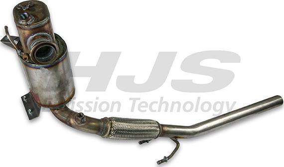 HJS 93 11 5208 - Nosēdumu / Daļiņu filtrs, Izplūdes gāzu sistēma www.autospares.lv