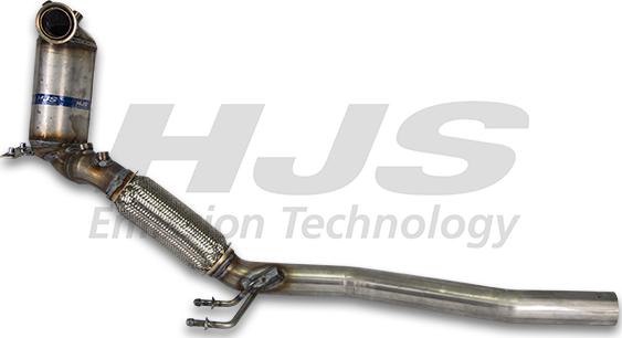 HJS 93 11 5207 - Nosēdumu / Daļiņu filtrs, Izplūdes gāzu sistēma autospares.lv